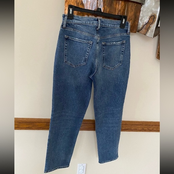 High Rise Straight 5 Pocket Jeans Size 28 - Picture 4 of 10